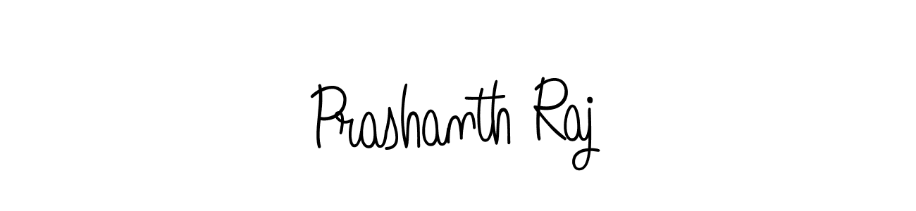 Create a beautiful signature design for name Prashanth Raj. With this signature (Angelique-Rose-font-FFP) fonts, you can make a handwritten signature for free. Prashanth Raj signature style 5 images and pictures png