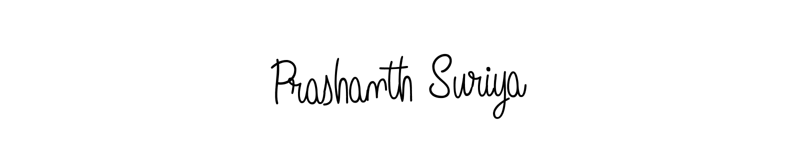 How to Draw Prashanth Suriya signature style? Angelique-Rose-font-FFP is a latest design signature styles for name Prashanth Suriya. Prashanth Suriya signature style 5 images and pictures png