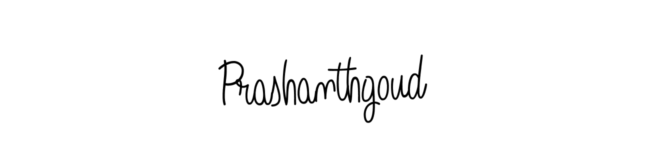 Make a beautiful signature design for name Prashanthgoud. Use this online signature maker to create a handwritten signature for free. Prashanthgoud signature style 5 images and pictures png