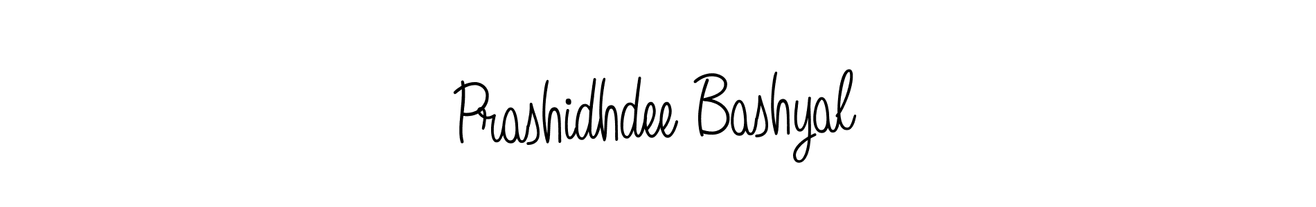 Make a short Prashidhdee Bashyal signature style. Manage your documents anywhere anytime using Angelique-Rose-font-FFP. Create and add eSignatures, submit forms, share and send files easily. Prashidhdee Bashyal signature style 5 images and pictures png