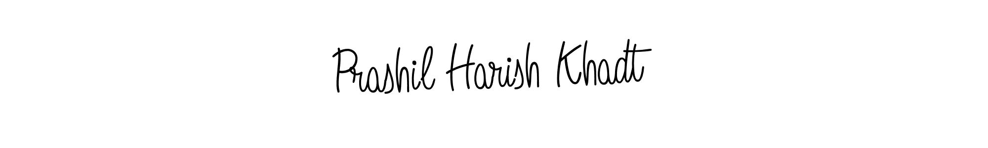 How to make Prashil Harish Khadt signature? Angelique-Rose-font-FFP is a professional autograph style. Create handwritten signature for Prashil Harish Khadt name. Prashil Harish Khadt signature style 5 images and pictures png