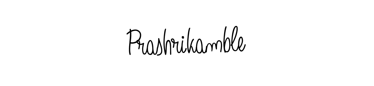 Once you've used our free online signature maker to create your best signature Angelique-Rose-font-FFP style, it's time to enjoy all of the benefits that Prashrikamble name signing documents. Prashrikamble signature style 5 images and pictures png