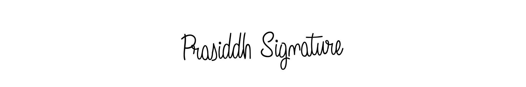 Make a beautiful signature design for name Prasiddh Signature. With this signature (Angelique-Rose-font-FFP) style, you can create a handwritten signature for free. Prasiddh Signature signature style 5 images and pictures png