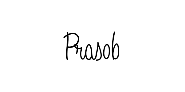 How to Draw Prasob signature style? Angelique-Rose-font-FFP is a latest design signature styles for name Prasob. Prasob signature style 5 images and pictures png