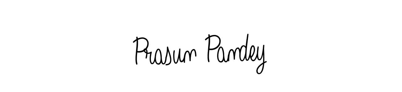 Create a beautiful signature design for name Prasun Pandey. With this signature (Angelique-Rose-font-FFP) fonts, you can make a handwritten signature for free. Prasun Pandey signature style 5 images and pictures png