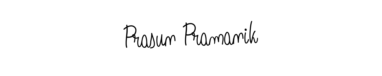 It looks lik you need a new signature style for name Prasun Pramanik. Design unique handwritten (Angelique-Rose-font-FFP) signature with our free signature maker in just a few clicks. Prasun Pramanik signature style 5 images and pictures png