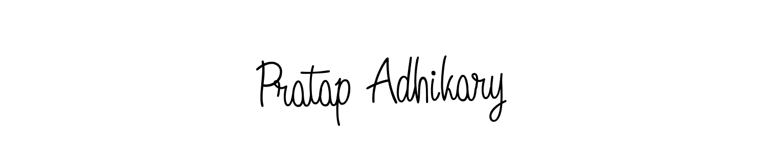 Pratap Adhikary stylish signature style. Best Handwritten Sign (Angelique-Rose-font-FFP) for my name. Handwritten Signature Collection Ideas for my name Pratap Adhikary. Pratap Adhikary signature style 5 images and pictures png