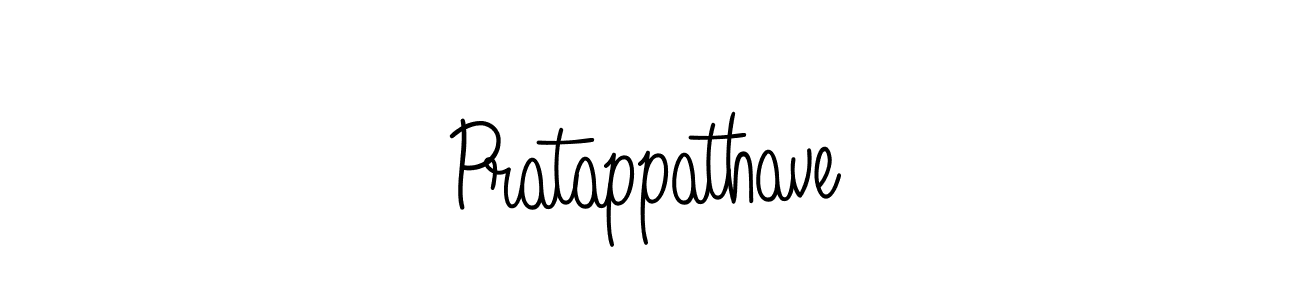 Design your own signature with our free online signature maker. With this signature software, you can create a handwritten (Angelique-Rose-font-FFP) signature for name Pratappathave. Pratappathave signature style 5 images and pictures png