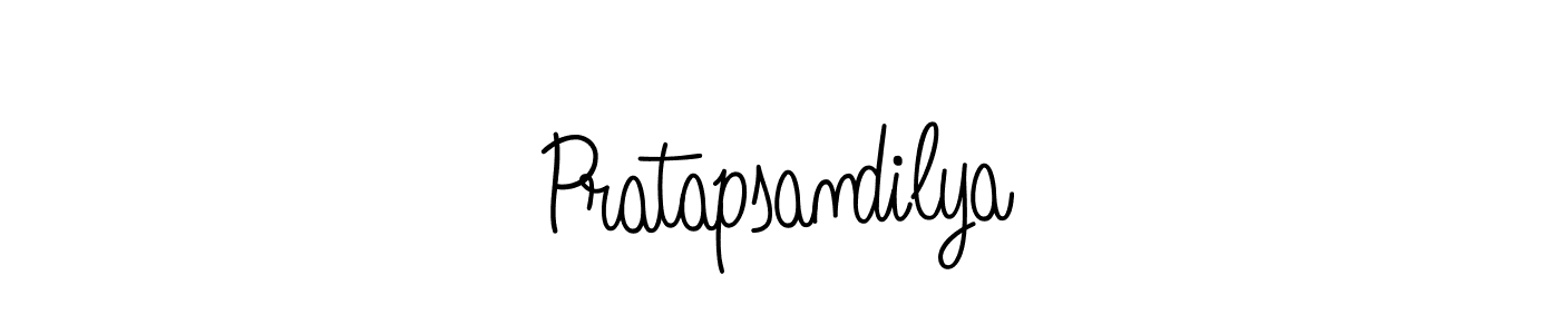 How to Draw Pratapsandilya signature style? Angelique-Rose-font-FFP is a latest design signature styles for name Pratapsandilya. Pratapsandilya signature style 5 images and pictures png