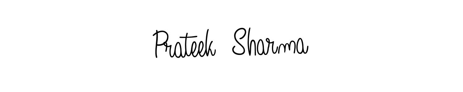 Best and Professional Signature Style for Prateek  Sharma. Angelique-Rose-font-FFP Best Signature Style Collection. Prateek  Sharma signature style 5 images and pictures png