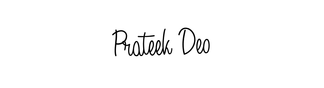 Make a beautiful signature design for name Prateek Deo. Use this online signature maker to create a handwritten signature for free. Prateek Deo signature style 5 images and pictures png