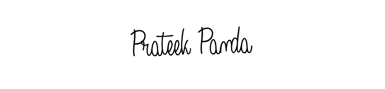 How to make Prateek Panda signature? Angelique-Rose-font-FFP is a professional autograph style. Create handwritten signature for Prateek Panda name. Prateek Panda signature style 5 images and pictures png