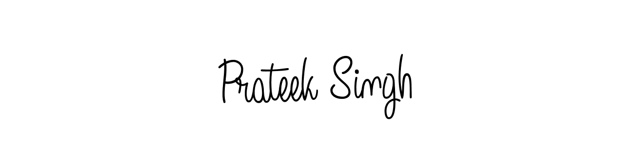 Create a beautiful signature design for name Prateek Singh. With this signature (Angelique-Rose-font-FFP) fonts, you can make a handwritten signature for free. Prateek Singh signature style 5 images and pictures png