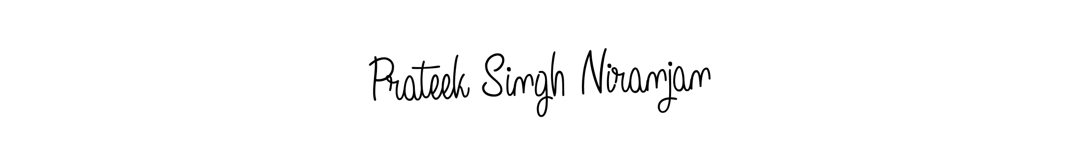 Make a beautiful signature design for name Prateek Singh Niranjan. With this signature (Angelique-Rose-font-FFP) style, you can create a handwritten signature for free. Prateek Singh Niranjan signature style 5 images and pictures png