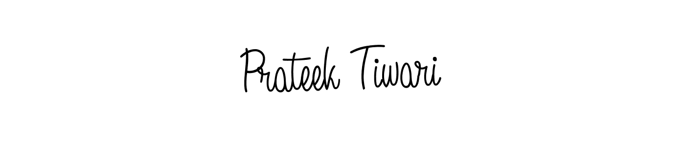 Design your own signature with our free online signature maker. With this signature software, you can create a handwritten (Angelique-Rose-font-FFP) signature for name Prateek Tiwari. Prateek Tiwari signature style 5 images and pictures png