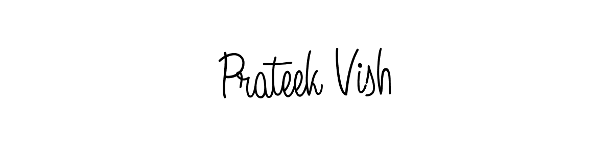 You can use this online signature creator to create a handwritten signature for the name Prateek Vish. This is the best online autograph maker. Prateek Vish signature style 5 images and pictures png