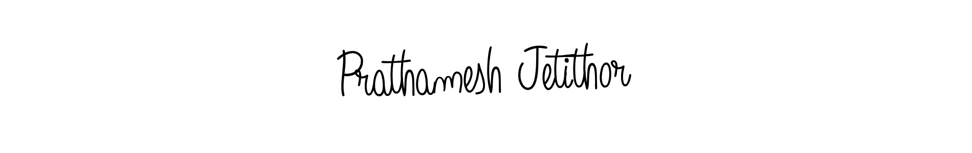 Create a beautiful signature design for name Prathamesh Jetithor. With this signature (Angelique-Rose-font-FFP) fonts, you can make a handwritten signature for free. Prathamesh Jetithor signature style 5 images and pictures png