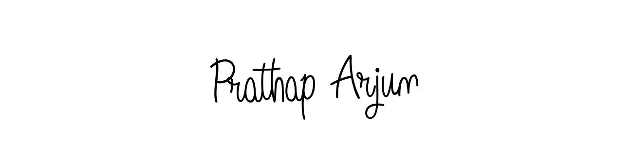 How to make Prathap Arjun signature? Angelique-Rose-font-FFP is a professional autograph style. Create handwritten signature for Prathap Arjun name. Prathap Arjun signature style 5 images and pictures png