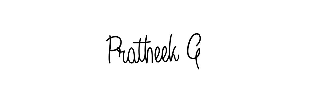 Here are the top 10 professional signature styles for the name Pratheek G. These are the best autograph styles you can use for your name. Pratheek G signature style 5 images and pictures png