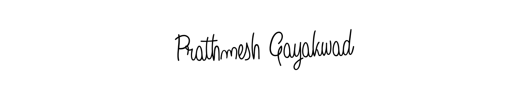 Also we have Prathmesh Gayakwad name is the best signature style. Create professional handwritten signature collection using Angelique-Rose-font-FFP autograph style. Prathmesh Gayakwad signature style 5 images and pictures png