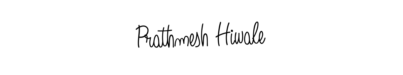 Design your own signature with our free online signature maker. With this signature software, you can create a handwritten (Angelique-Rose-font-FFP) signature for name Prathmesh Hiwale. Prathmesh Hiwale signature style 5 images and pictures png