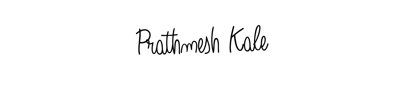 Make a beautiful signature design for name Prathmesh Kale. With this signature (Angelique-Rose-font-FFP) style, you can create a handwritten signature for free. Prathmesh Kale signature style 5 images and pictures png