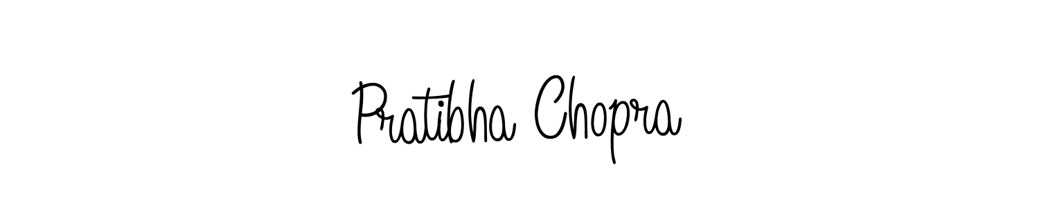 Once you've used our free online signature maker to create your best signature Angelique-Rose-font-FFP style, it's time to enjoy all of the benefits that Pratibha Chopra name signing documents. Pratibha Chopra signature style 5 images and pictures png