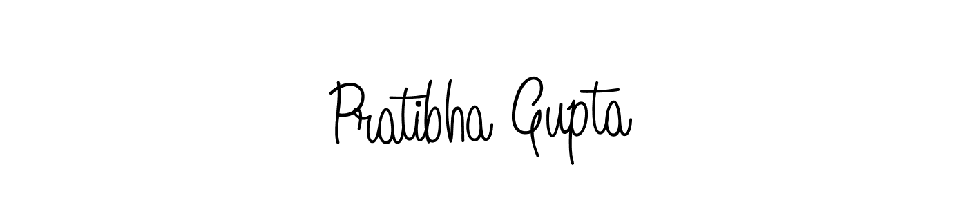 Pratibha Gupta stylish signature style. Best Handwritten Sign (Angelique-Rose-font-FFP) for my name. Handwritten Signature Collection Ideas for my name Pratibha Gupta. Pratibha Gupta signature style 5 images and pictures png