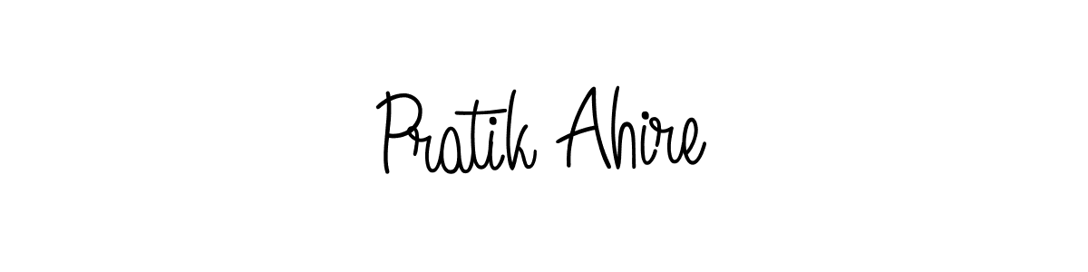 Make a beautiful signature design for name Pratik Ahire. Use this online signature maker to create a handwritten signature for free. Pratik Ahire signature style 5 images and pictures png