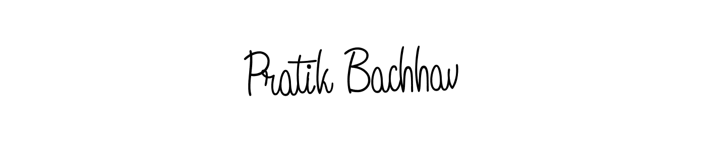 You should practise on your own different ways (Angelique-Rose-font-FFP) to write your name (Pratik Bachhav) in signature. don't let someone else do it for you. Pratik Bachhav signature style 5 images and pictures png