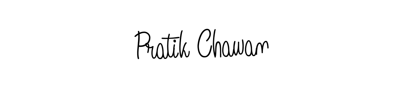 Also we have Pratik Chawan name is the best signature style. Create professional handwritten signature collection using Angelique-Rose-font-FFP autograph style. Pratik Chawan signature style 5 images and pictures png