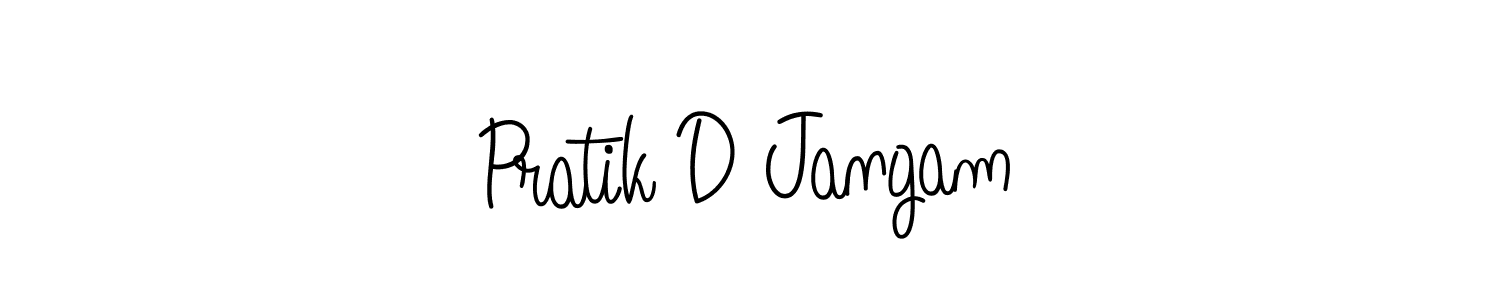 Angelique-Rose-font-FFP is a professional signature style that is perfect for those who want to add a touch of class to their signature. It is also a great choice for those who want to make their signature more unique. Get Pratik D Jangam name to fancy signature for free. Pratik D Jangam signature style 5 images and pictures png