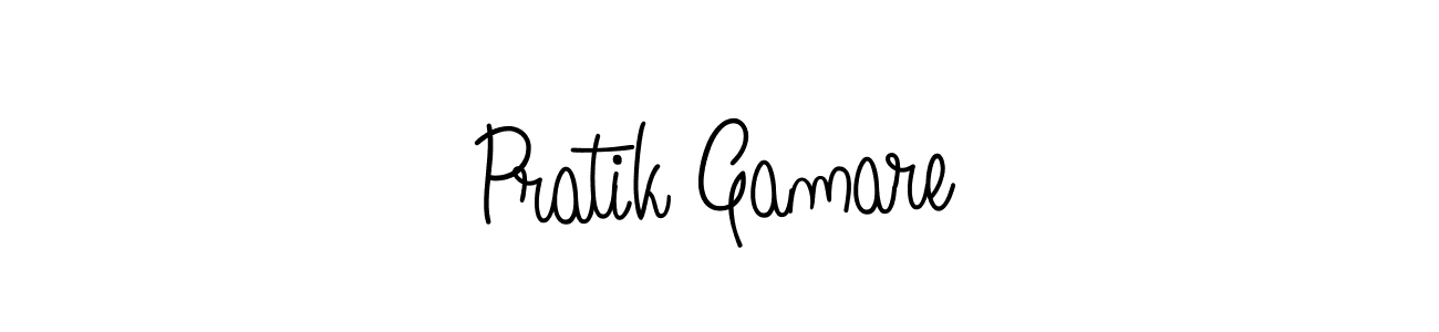 Make a beautiful signature design for name Pratik Gamare. Use this online signature maker to create a handwritten signature for free. Pratik Gamare signature style 5 images and pictures png