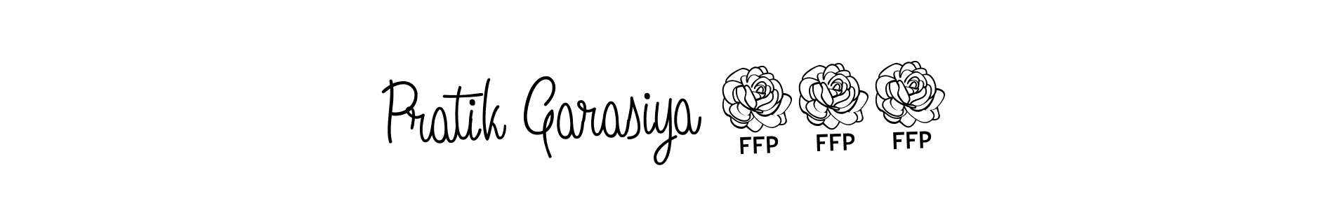 if you are searching for the best signature style for your name Pratik Garasiya 555. so please give up your signature search. here we have designed multiple signature styles  using Angelique-Rose-font-FFP. Pratik Garasiya 555 signature style 5 images and pictures png