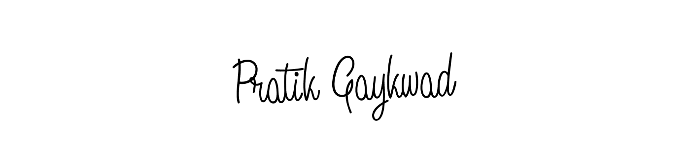 Also we have Pratik Gaykwad name is the best signature style. Create professional handwritten signature collection using Angelique-Rose-font-FFP autograph style. Pratik Gaykwad signature style 5 images and pictures png