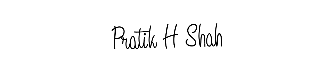 Make a beautiful signature design for name Pratik H Shah. Use this online signature maker to create a handwritten signature for free. Pratik H Shah signature style 5 images and pictures png