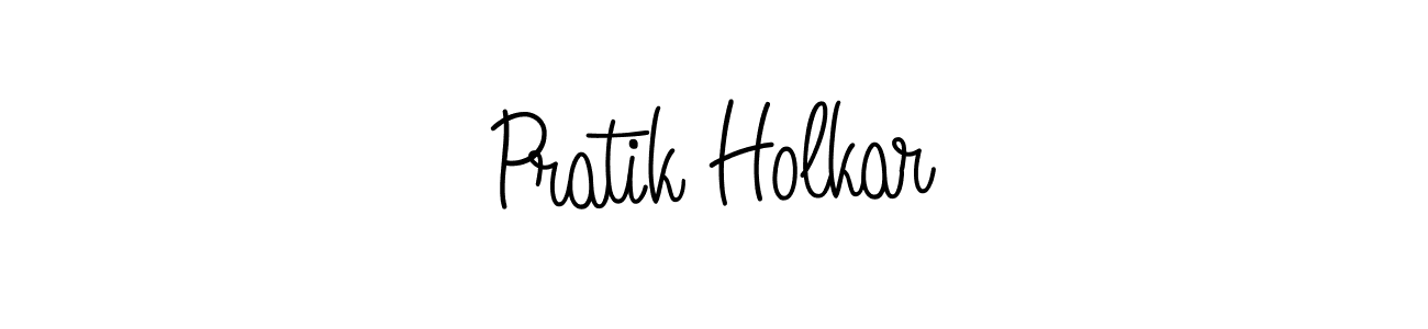 Also we have Pratik Holkar name is the best signature style. Create professional handwritten signature collection using Angelique-Rose-font-FFP autograph style. Pratik Holkar signature style 5 images and pictures png