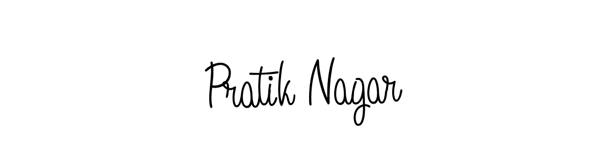 Design your own signature with our free online signature maker. With this signature software, you can create a handwritten (Angelique-Rose-font-FFP) signature for name Pratik Nagar. Pratik Nagar signature style 5 images and pictures png