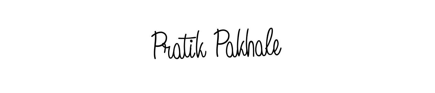 Make a beautiful signature design for name Pratik Pakhale. With this signature (Angelique-Rose-font-FFP) style, you can create a handwritten signature for free. Pratik Pakhale signature style 5 images and pictures png