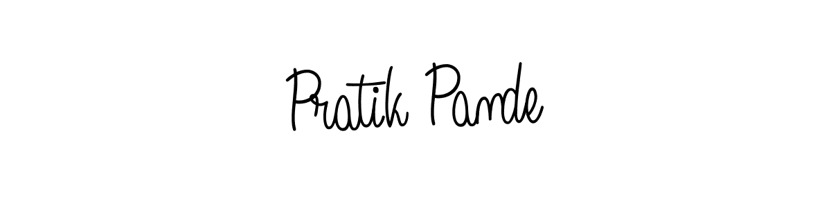 Make a short Pratik Pande signature style. Manage your documents anywhere anytime using Angelique-Rose-font-FFP. Create and add eSignatures, submit forms, share and send files easily. Pratik Pande signature style 5 images and pictures png