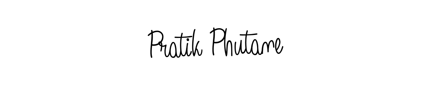 You should practise on your own different ways (Angelique-Rose-font-FFP) to write your name (Pratik Phutane) in signature. don't let someone else do it for you. Pratik Phutane signature style 5 images and pictures png