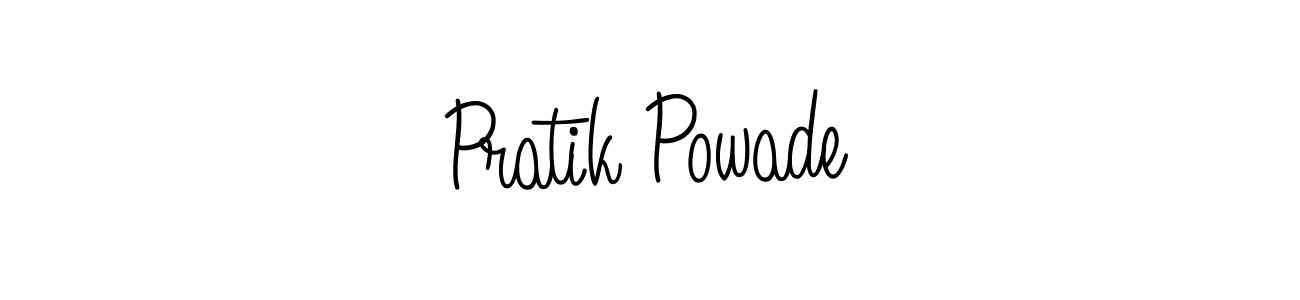 You should practise on your own different ways (Angelique-Rose-font-FFP) to write your name (Pratik Powade) in signature. don't let someone else do it for you. Pratik Powade signature style 5 images and pictures png