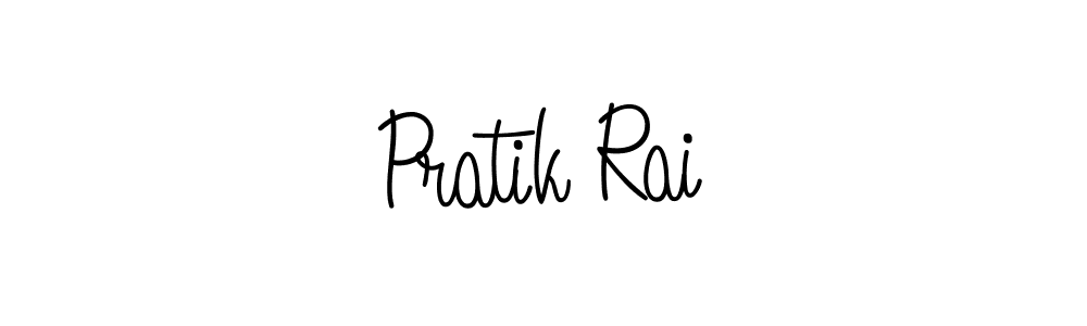 Make a short Pratik Rai signature style. Manage your documents anywhere anytime using Angelique-Rose-font-FFP. Create and add eSignatures, submit forms, share and send files easily. Pratik Rai signature style 5 images and pictures png