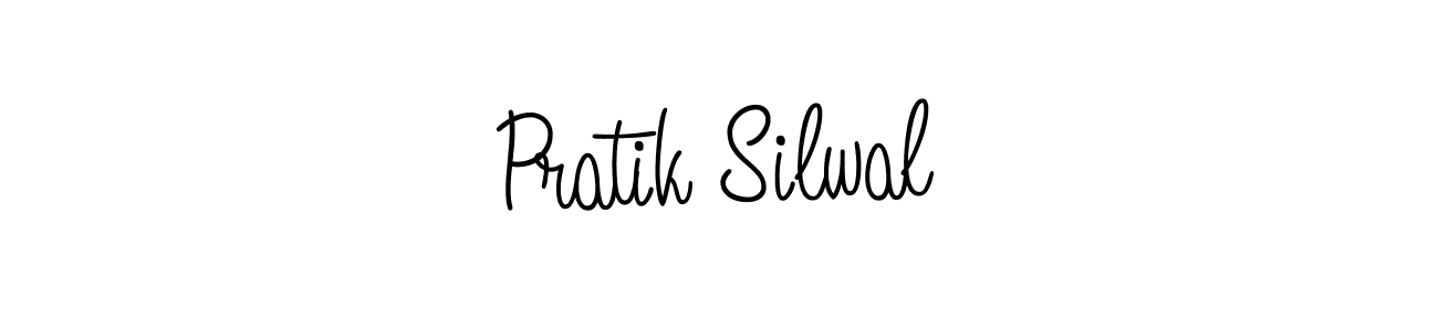 Design your own signature with our free online signature maker. With this signature software, you can create a handwritten (Angelique-Rose-font-FFP) signature for name Pratik Silwal. Pratik Silwal signature style 5 images and pictures png