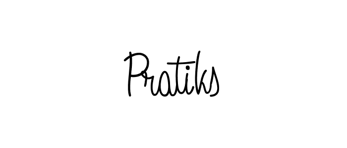 Also we have Pratiks name is the best signature style. Create professional handwritten signature collection using Angelique-Rose-font-FFP autograph style. Pratiks signature style 5 images and pictures png