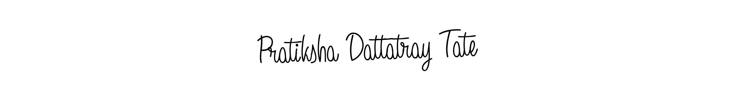 Also You can easily find your signature by using the search form. We will create Pratiksha Dattatray Tate name handwritten signature images for you free of cost using Angelique-Rose-font-FFP sign style. Pratiksha Dattatray Tate signature style 5 images and pictures png