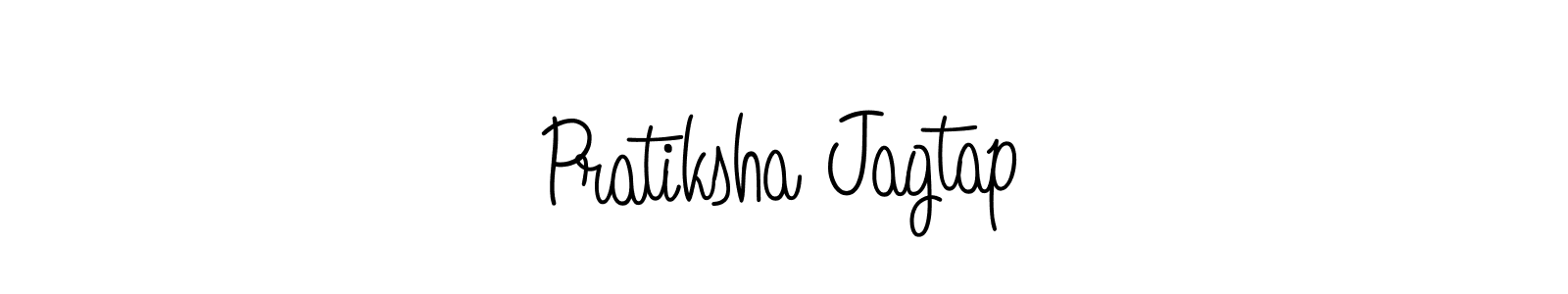 Make a beautiful signature design for name Pratiksha Jagtap. With this signature (Angelique-Rose-font-FFP) style, you can create a handwritten signature for free. Pratiksha Jagtap signature style 5 images and pictures png