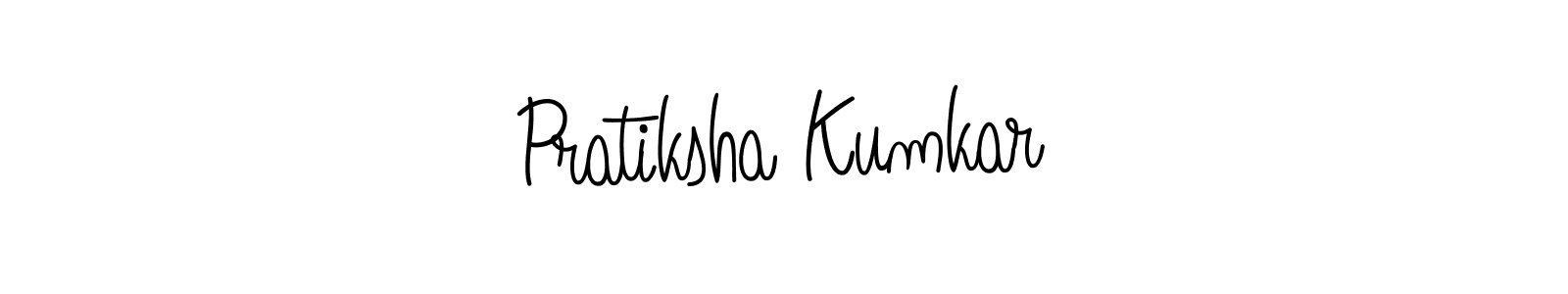 Similarly Angelique-Rose-font-FFP is the best handwritten signature design. Signature creator online .You can use it as an online autograph creator for name Pratiksha Kumkar. Pratiksha Kumkar signature style 5 images and pictures png