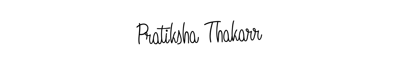 How to make Pratiksha Thakarr signature? Angelique-Rose-font-FFP is a professional autograph style. Create handwritten signature for Pratiksha Thakarr name. Pratiksha Thakarr signature style 5 images and pictures png