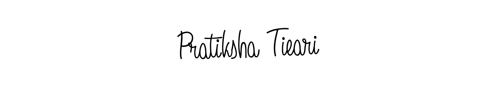 Make a short Pratiksha Tieari signature style. Manage your documents anywhere anytime using Angelique-Rose-font-FFP. Create and add eSignatures, submit forms, share and send files easily. Pratiksha Tieari signature style 5 images and pictures png